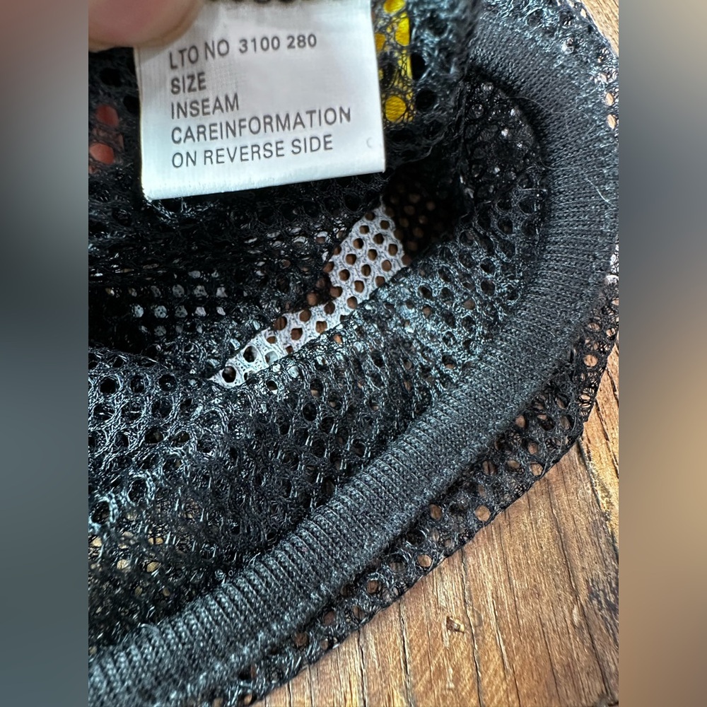 Black Mesh Dog Shirt with FBI Print - Picture 4 of 4